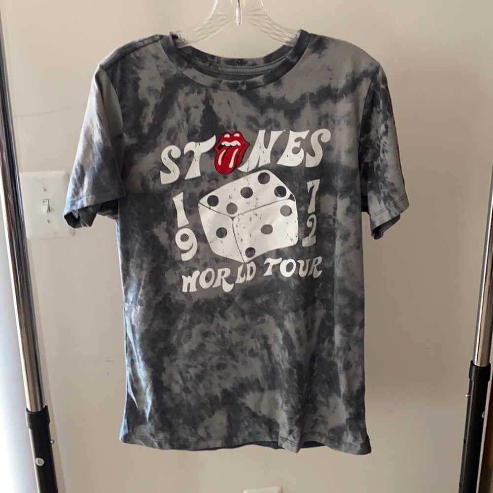 Rolling Stones Tie Dye T Shirt Medium